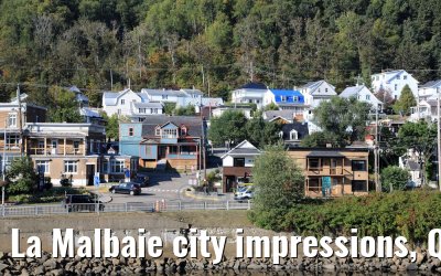 La Malbaie city impressions, Québec, Canada
