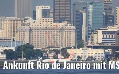 Ankunft Rio de Janeiro mit MS Hamburg