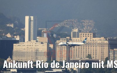 Ankunft Rio de Janeiro mit MS Hamburg