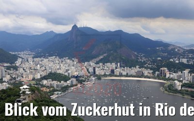 Blick vom Zuckerhut in Rio de Janeiro