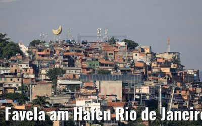 Favela am Hafen Rio de Janeiro