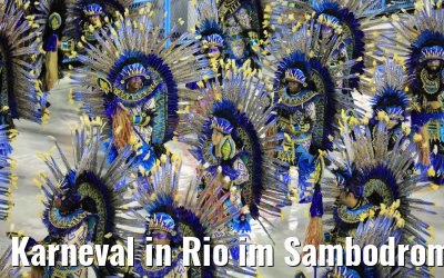 Karneval in Rio im Sambodrom