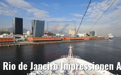 Rio de Janeiro Impressionen Ankunft MS Hamburg