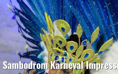 Sambodrom Karneval Impressionen Rio de Janeiro