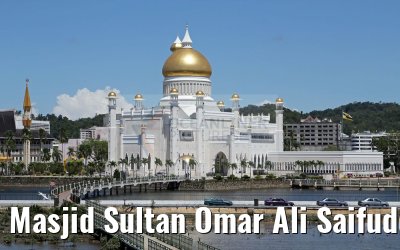 Masjid Sultan Omar Ali Saifuddien Mosque Bandar Seri Begawan, Brunei 18.02.2016