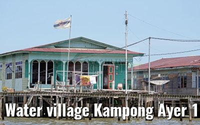Water village Kampong Ayer 18.02.2016