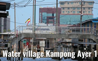 Water village Kampong Ayer 18.02.2016
