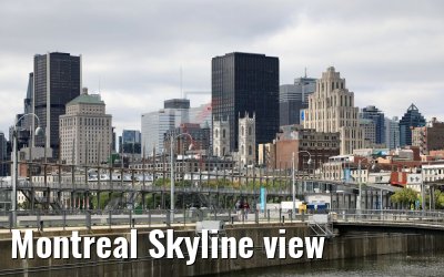 Montreal Skyline view