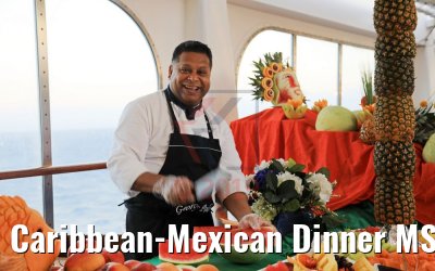 Caribbean-Mexican Dinner MS Hamburg George Podder 21.02.2019