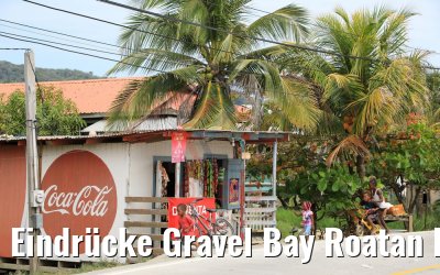 Eindrücke Gravel Bay Roatan Island 21.02.2019
