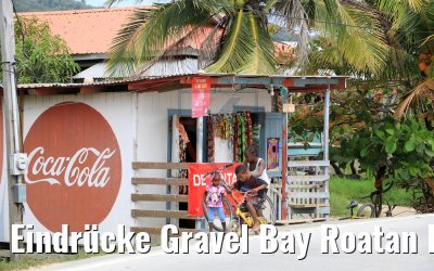 Eindrücke Gravel Bay Roatan Island 21.02.2019