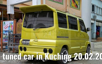 tuned car in Kuching 20.02.2016