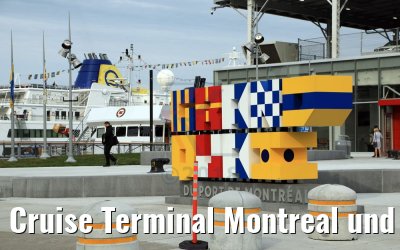 Cruise Terminal Montreal und MS Hamburg