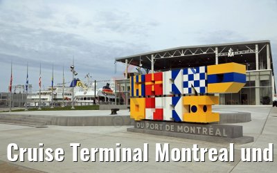Cruise Terminal Montreal und MS Hamburg