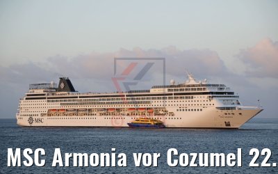 MSC Armonia vor Cozumel 22.02.2019