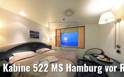 Kabine 522 MS Hamburg vor Renovierung