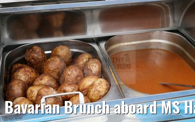 Bavarian Brunch aboard MS Hamburg 21.02.2016