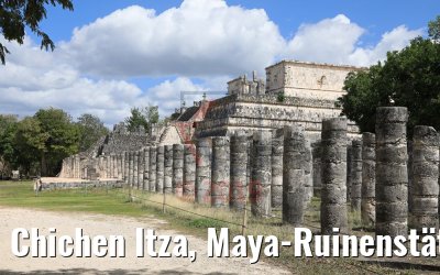 Chichen Itza, Maya-Ruinenstätte Yucatan, Mexico 23.02.2019