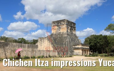 Chichen Itza impressions Yucatan, Mexico 23.02.2019
