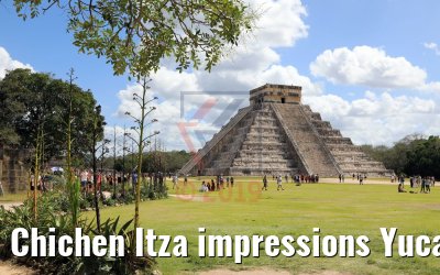 Chichen Itza impressions Yucatan, Mexico 23.02.2019
