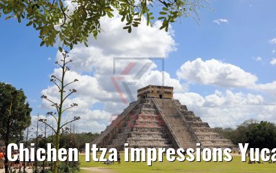 Chichen Itza impressions Yucatan, Mexico 23.02.2019