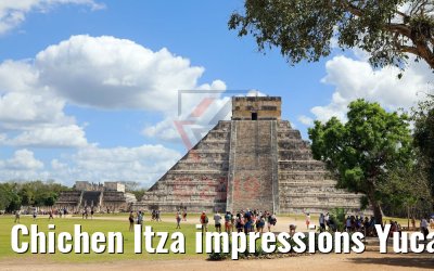 Chichen Itza impressions Yucatan, Mexico 23.02.2019