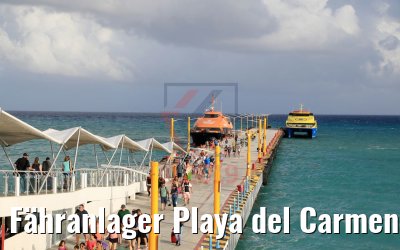 Fähranlager Playa del Carmen, Mexico 23.02.2019