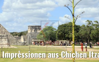 Impressionen aus Chichen Itza, Yucatan, Mexico 23.02.2019