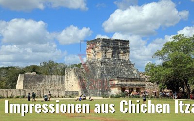 Impressionen aus Chichen Itza, Yucatan, Mexico 23.02.2019