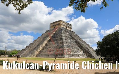 Kukulcan-Pyramide Chichen Itza, Mexico, Yucatan 23.02.2019