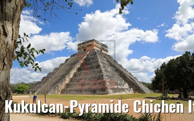 Kukulcan-Pyramide Chichen Itza, Mexico, Yucatan 23.02.2019