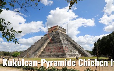 Kukulcan-Pyramide Chichen Itza, Mexico, Yucatan 23.02.2019