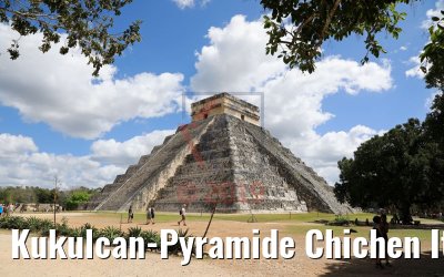 Kukulcan-Pyramide Chichen Itza, Mexico, Yucatan 23.02.2019