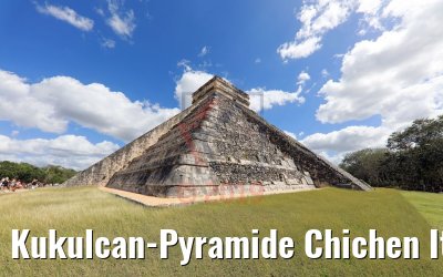 Kukulcan-Pyramide Chichen Itza, Mexico, Yucatan 23.02.2019