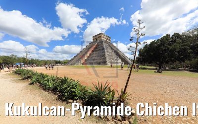 Kukulcan-Pyramide Chichen Itza, Mexico, Yucatan 23.02.2019