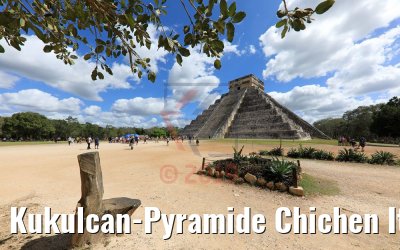 Kukulcan-Pyramide Chichen Itza, Mexico, Yucatan 23.02.2019