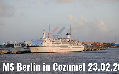 MS Berlin in Cozumel 23.02.2019