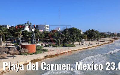 Playa del Carmen, Mexico 23.02.2019