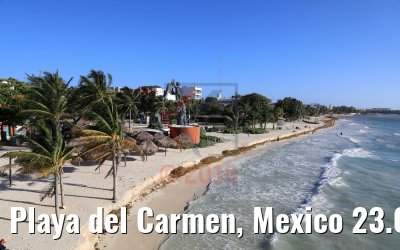 Playa del Carmen, Mexico 23.02.2019