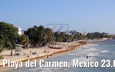 Playa del Carmen, Mexico 23.02.2019