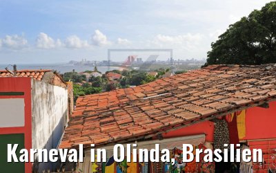 Karneval in Olinda, Brasilien