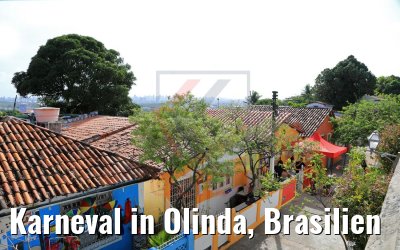 Karneval in Olinda, Brasilien