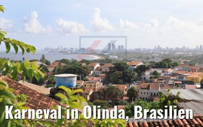 Karneval in Olinda, Brasilien