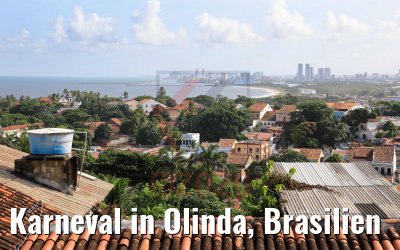 Karneval in Olinda, Brasilien