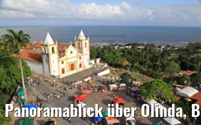 Panoramablick über Olinda, Brasilien