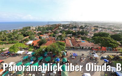Panoramablick über Olinda, Brasilien
