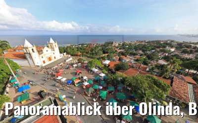 Panoramablick über Olinda, Brasilien