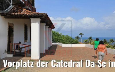 Vorplatz der Catedral Da Se in Olinda, Brasilien