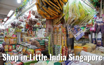 Shop in Little India Singapore 22.02.2016
