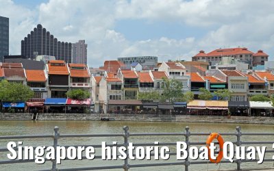 Singapore historic Boat Quay 22.02.2016